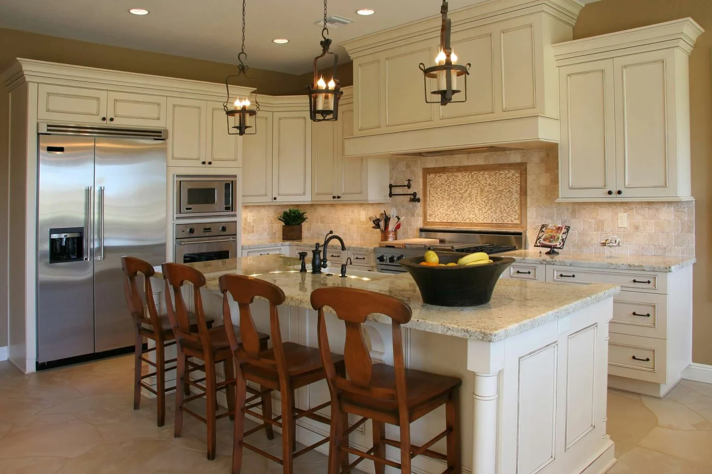 Remodeled kitchen in Olathe, KS, completed by Jericho Home Improvements
